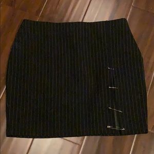Danielle Guizio Pinstrip Skirt